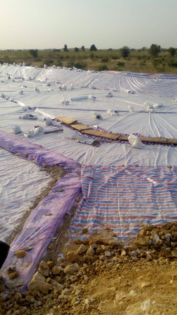 Engineered membrane containment works